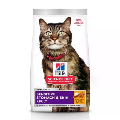 Ração Hill's Science Diet Pele Sensível para Gatos Adultos Sabor Frango