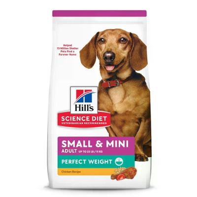 Ração Hill's Science Diet Peso Perfeito Pequenos e Mini para Cães Adultos Sabor Frango