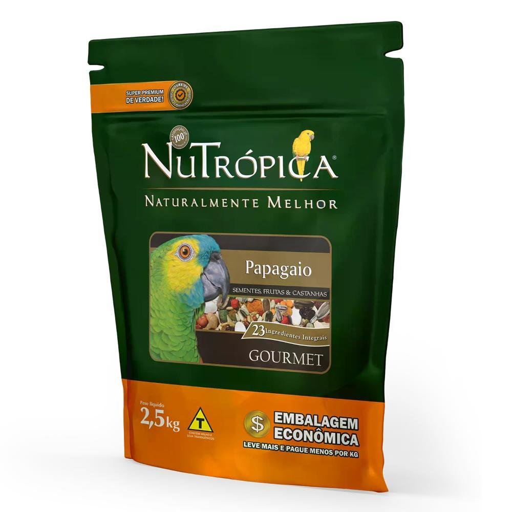 Ração Nutrópica Papagaio Gourmet - 1