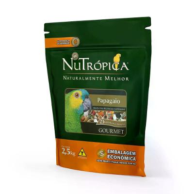 Ração Nutrópica Papagaio Gourmet