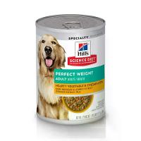 Ração Úmida Hill's Science Diet Peso Perfeito para Cães Adultos Sabor Frango e Vegetais - 1
