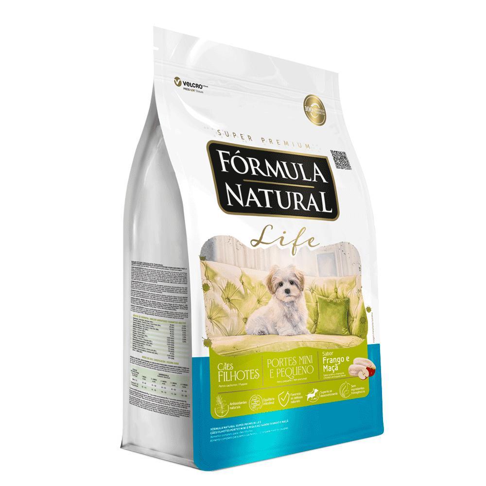 Ração Fórmula Natural Life Super Premium para Cães Filhotes Minis e Pequenos - 1