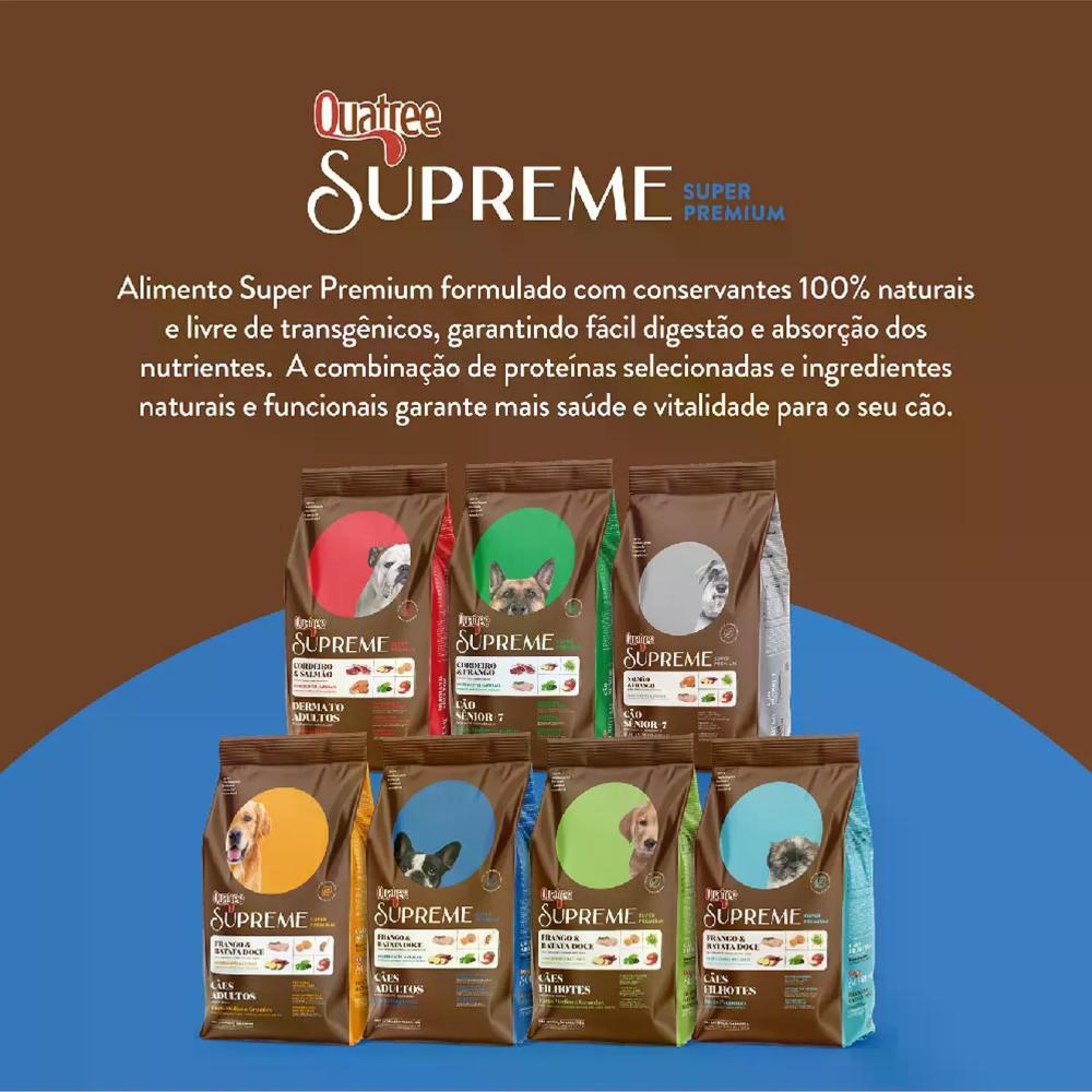 Ração Quatree Supreme Cães Adultos Raças Pequenas - 5