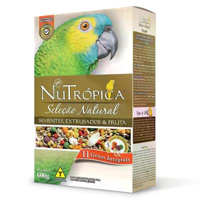 Ração Nutrópica Papagaio Seleção Natural