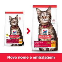 Ração Hill's Science Diet para Gatos Adultos Sabor Frango - 3