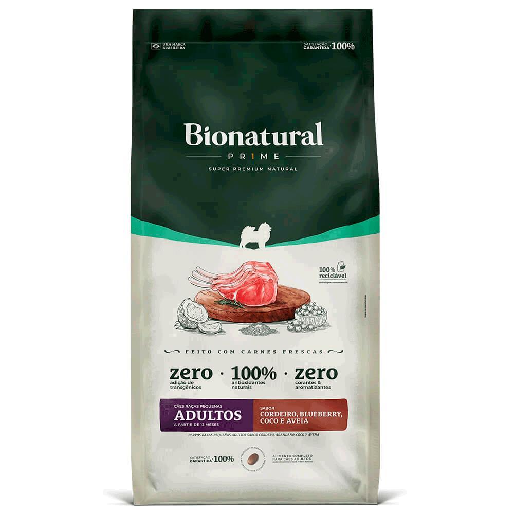 Ração Bionatural Prime Cães Adultos Raças Pequenas Cordeiro - 2