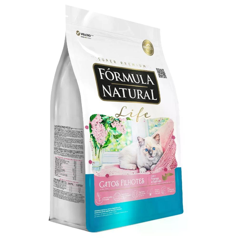 Ração Fórmula Natural Life Gatos Filhotes Frango e Salmão - 5