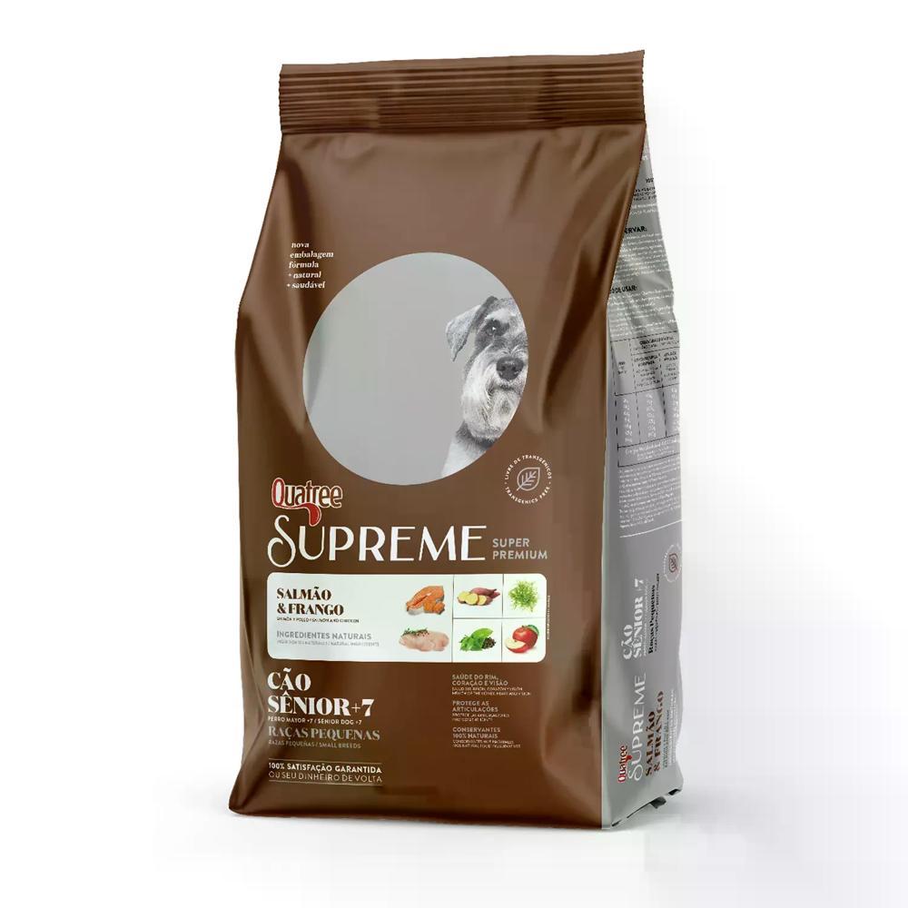 Ração Quatree Supreme Cães Sênior Raças Pequenas - 10