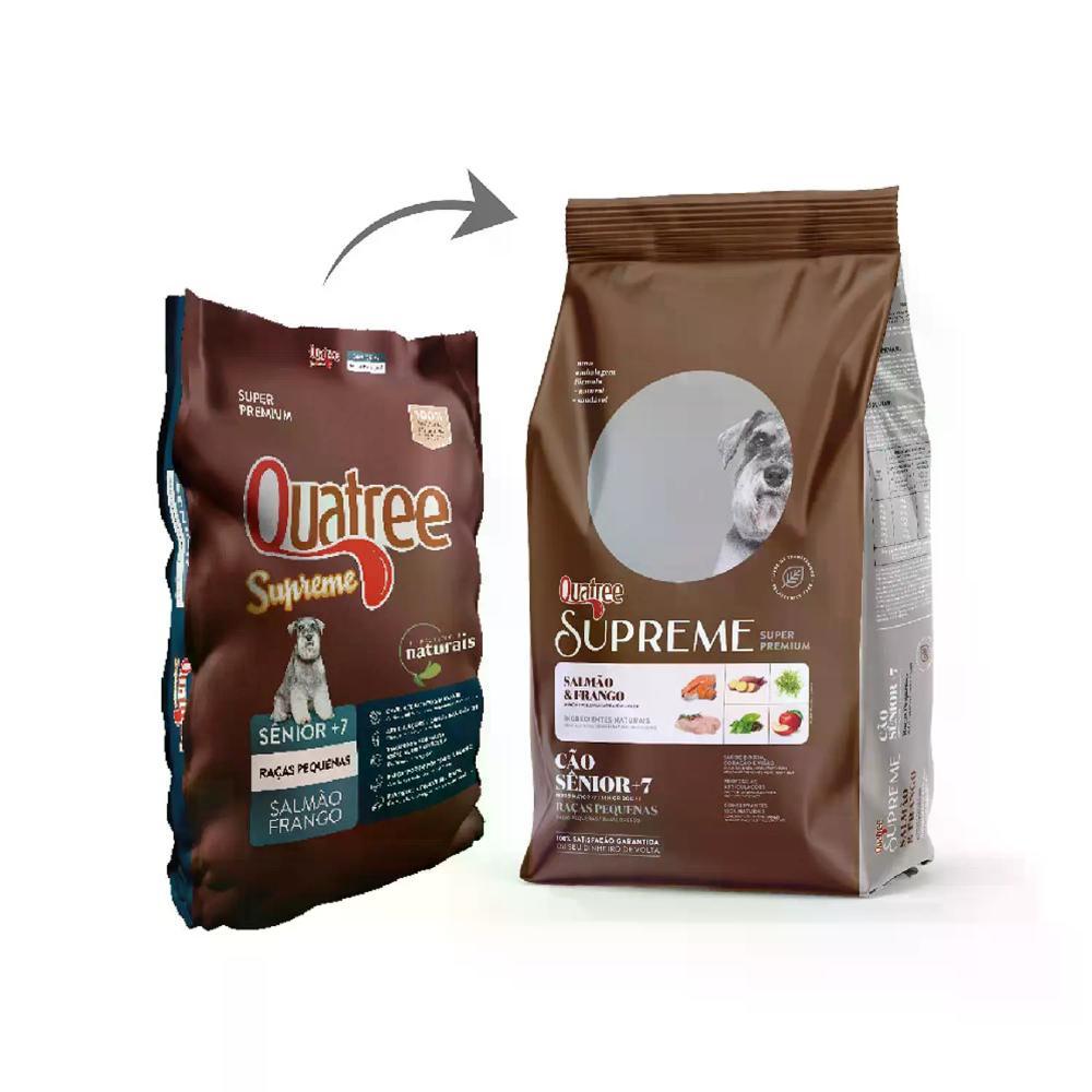 Ração Quatree Supreme Cães Sênior Raças Pequenas - 2