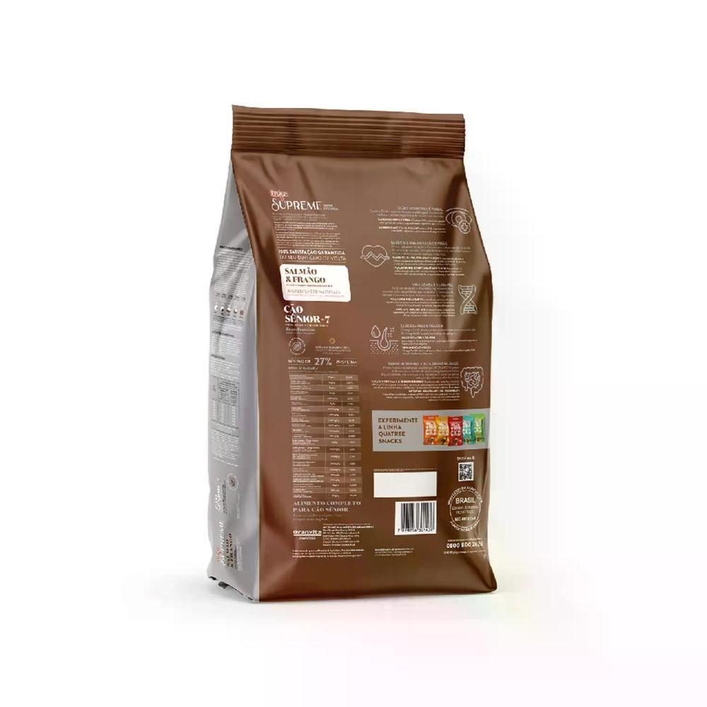 Ração Quatree Supreme Cães Sênior Raças Pequenas - 3