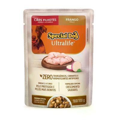Ração Úmida Special Dog Ultralife Cães Filhotes Frango
