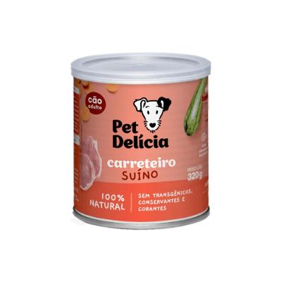 Ração Úmida Pet Delícia Cães Carreteiro Suino