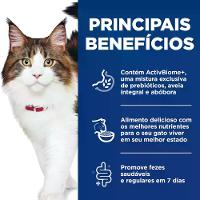 Ração Hill's Science Diet Digestão Perfeita para Gatos Adultos Sabor Salmão - 3