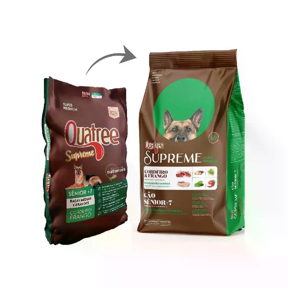 Ração Quatree Supreme Cães Sênior Raças Médias e Grandes - 2