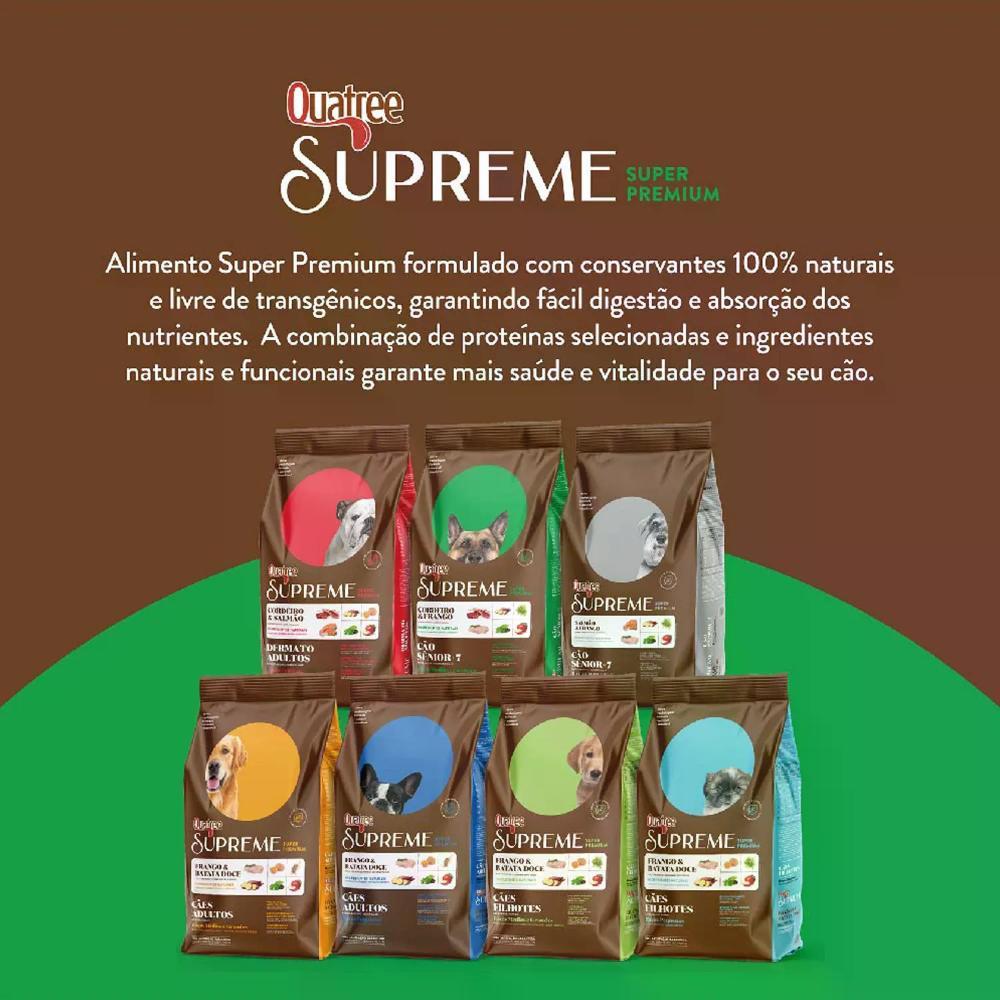 Ração Quatree Supreme Cães Sênior Raças Médias e Grandes - 5