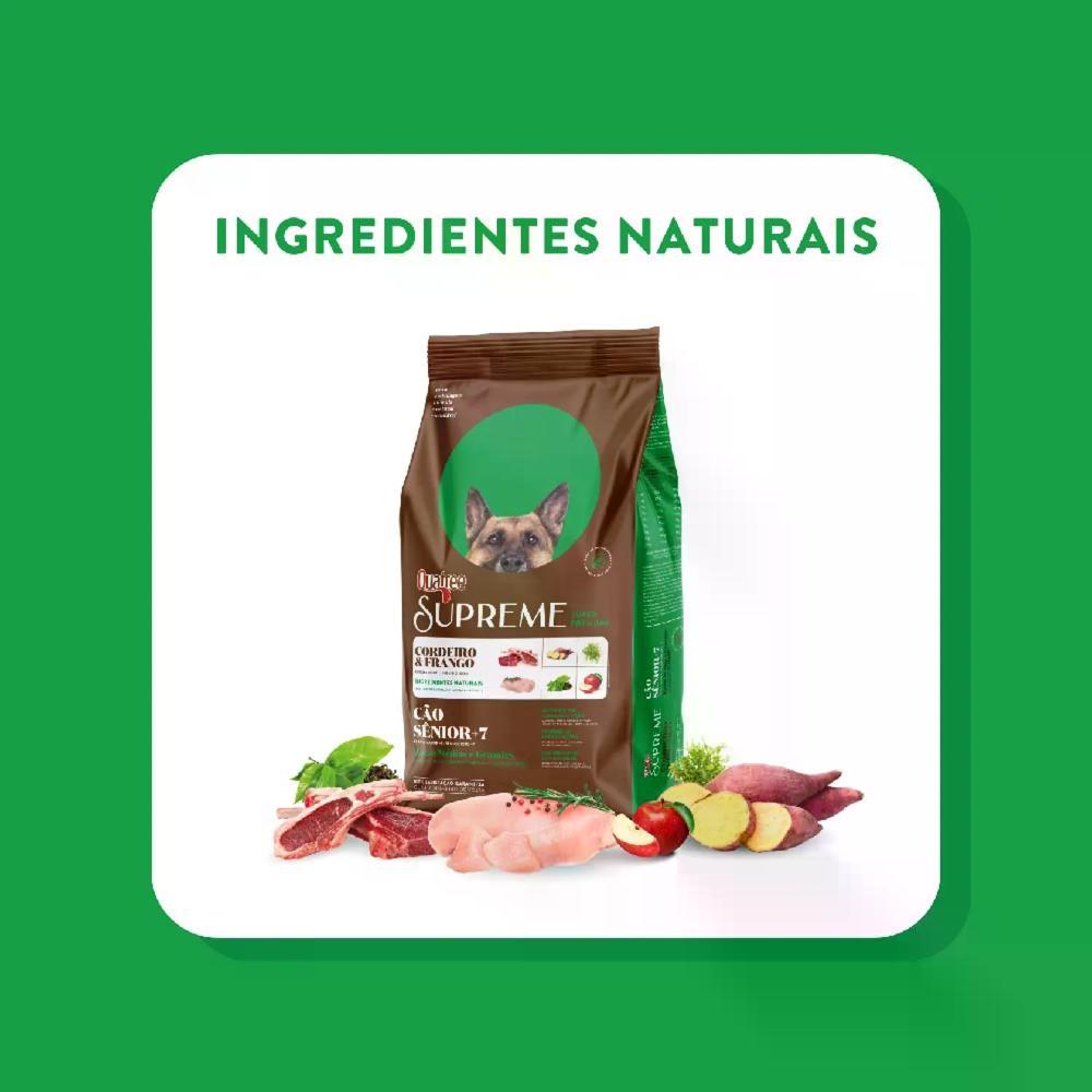 Ração Quatree Supreme Cães Sênior Raças Médias e Grandes - 9