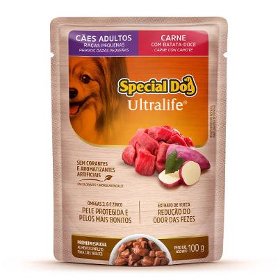 Ração Úmida Special Dog Ultralife Cães Adultos Raças Pequena