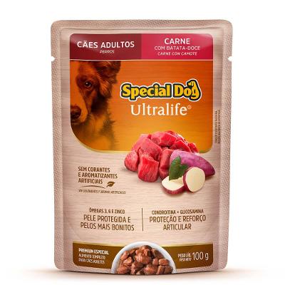 Ração Úmida Special Dog Ultralife Cães Adultos Carne