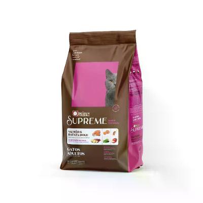 Ração Quatree Supreme Gatos Adultos Salmão e Batata-doce