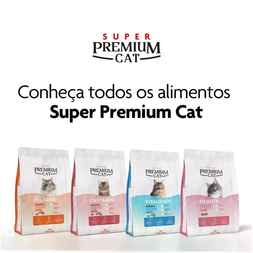 Ração Royal Canin Super Premium Cat para Gatos Adultos Castrados - 5