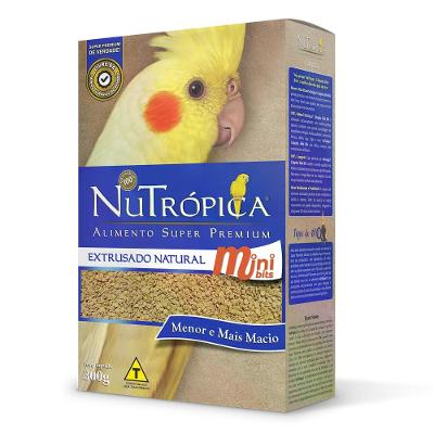 Ração Nutrópica para Calopsita Extrusado Natural Mini Bits