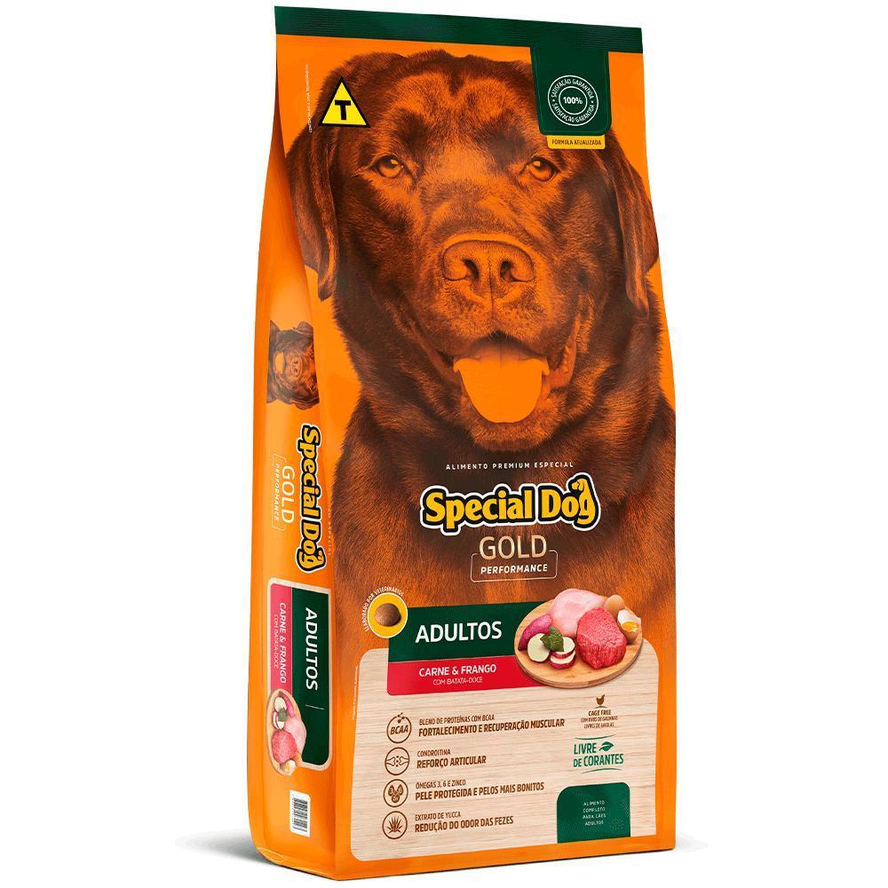 Ração Special Dog Gold Performance Cães Adultos Frango e Carne - 1