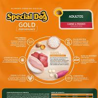 Ração Special Dog Gold Performance Cães Adultos Frango e Carne - 5