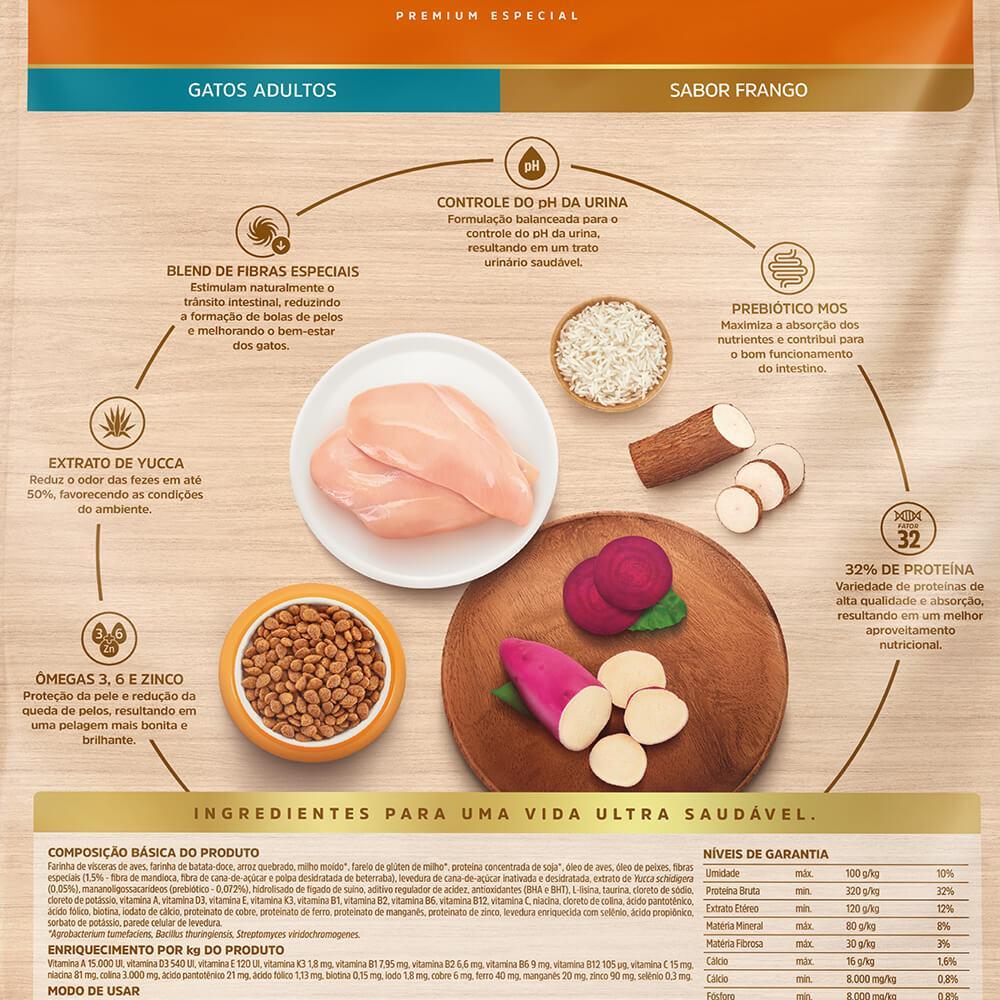 Ração Special Cat Ultralife Gatos Adultos Frango - 5