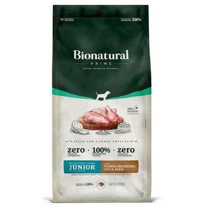 Ração Bionatural Prime Cães Filhotes Raças Médias e Grandes Frango