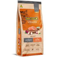 Ração Special Cat Ultralife Gatos Castrados Salmão - 1