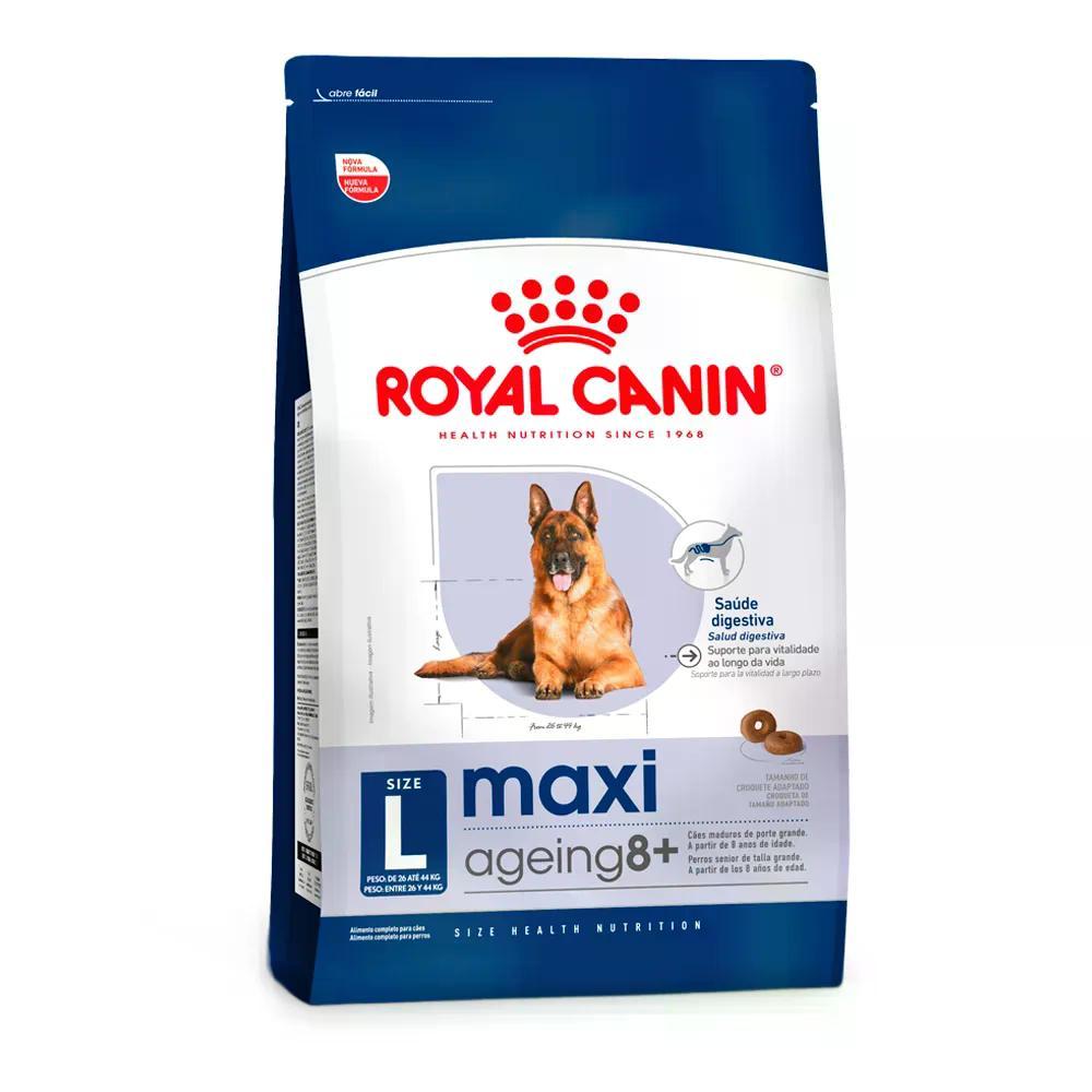 Ração Royal Canin Maxi Ageing 8+ para Cães Idosos Porte Grande - 1
