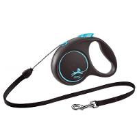 Guia Retrátil Black Design Flexi Azul - 1