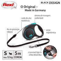 Guia Retrátil Black Design Flexi Azul - 9