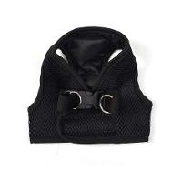 Peitoral com Guia para Cães Emporium Distripet Preto - 1