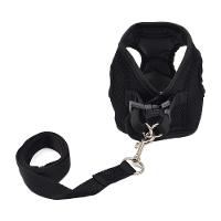 Peitoral com Guia para Cães Emporium Distripet Preto - 3