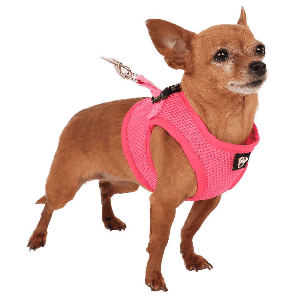 Peitoral com Guia para Cães Emporium Distripet Rosa - 5