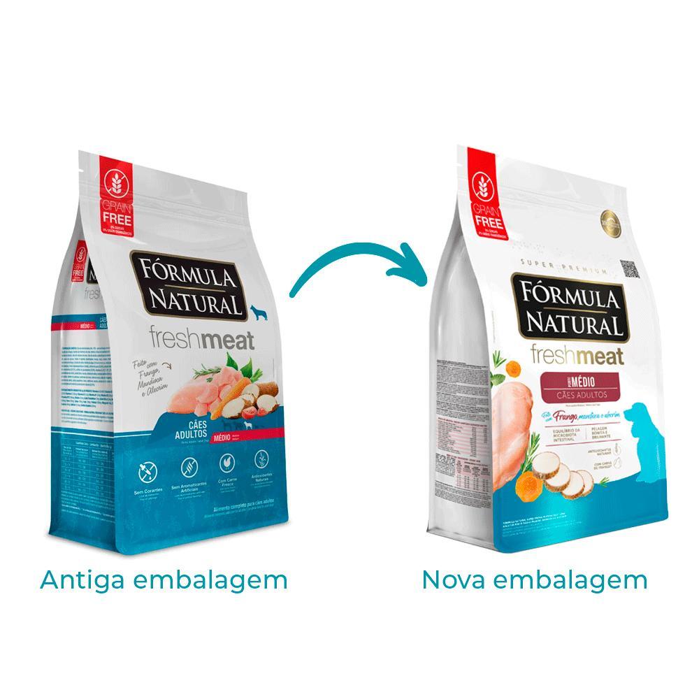 Ração Fórmula Natural Fresh Meat Cães Adultos Médio Frango - 3