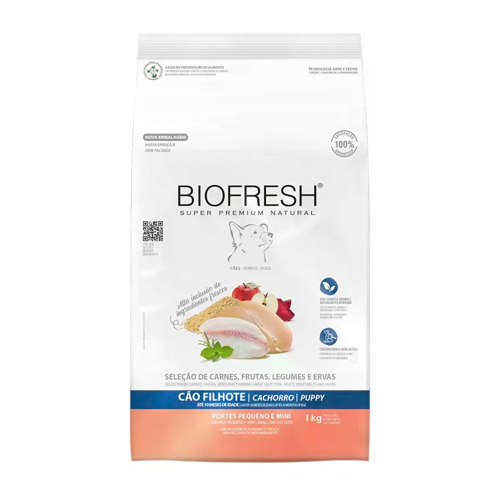 Ração Biofresh Cães Filhotes Raças Pequenas e Minis - 1