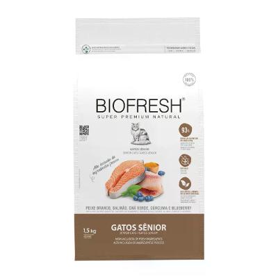 Ração Biofresh Gatos Sênior Peixe Branco