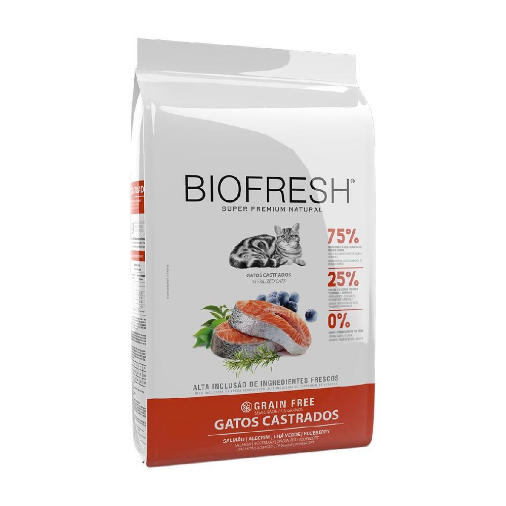 Ração Biofresh Gatos Castrados Salmão - 2