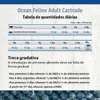 Ração N&amp;D Ocean Gatos Adultos Castrados Salmão e Melão - 6