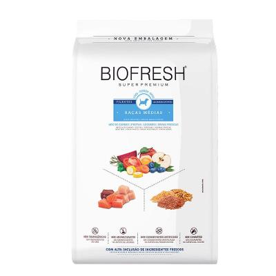 Ração Biofresh Cães Filhotes Raças Médias