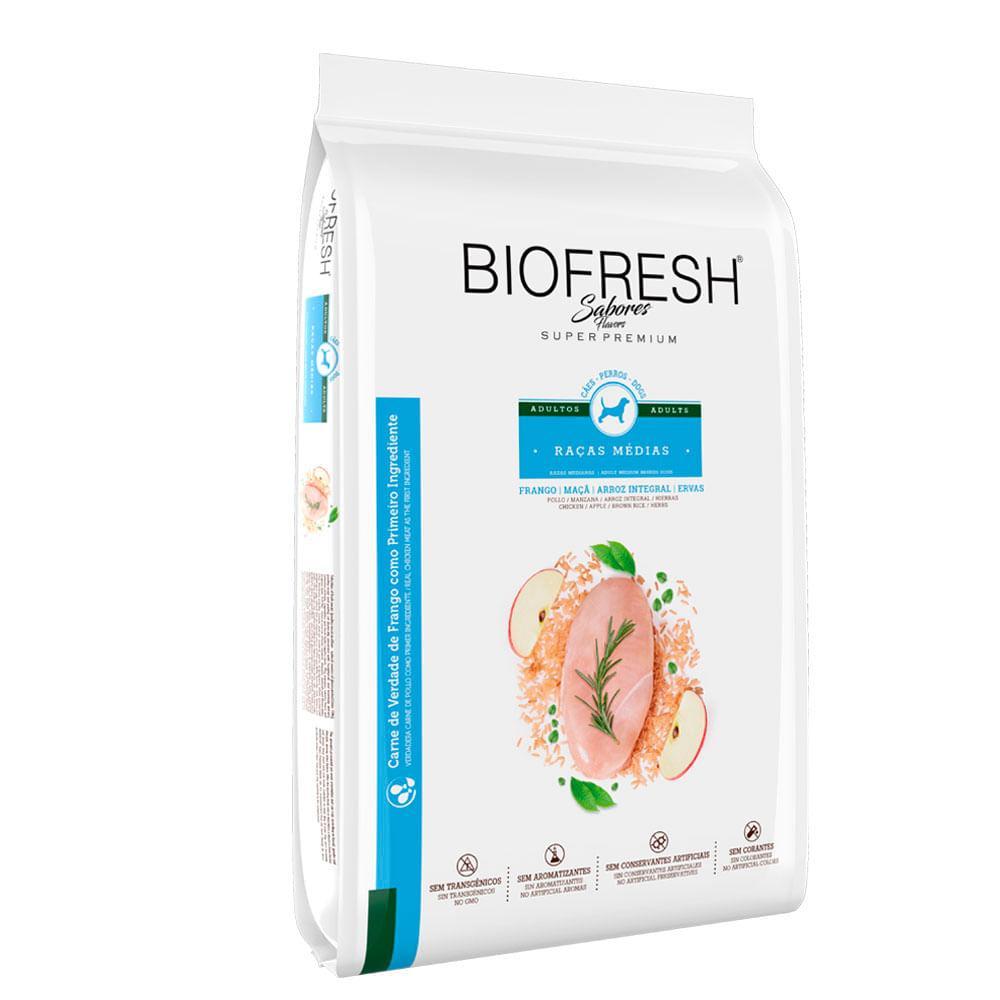 Ração Biofresh Cães Adultos Raças Médias Frango - 3