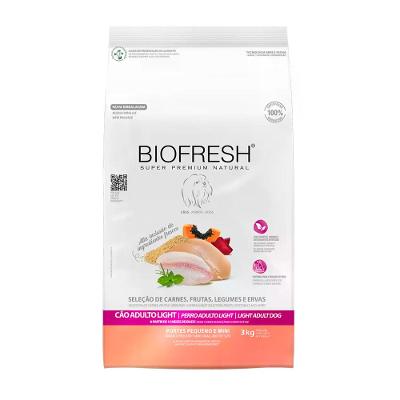 Ração Biofresh Light Cães Adultos Raças Pequenas e Minis