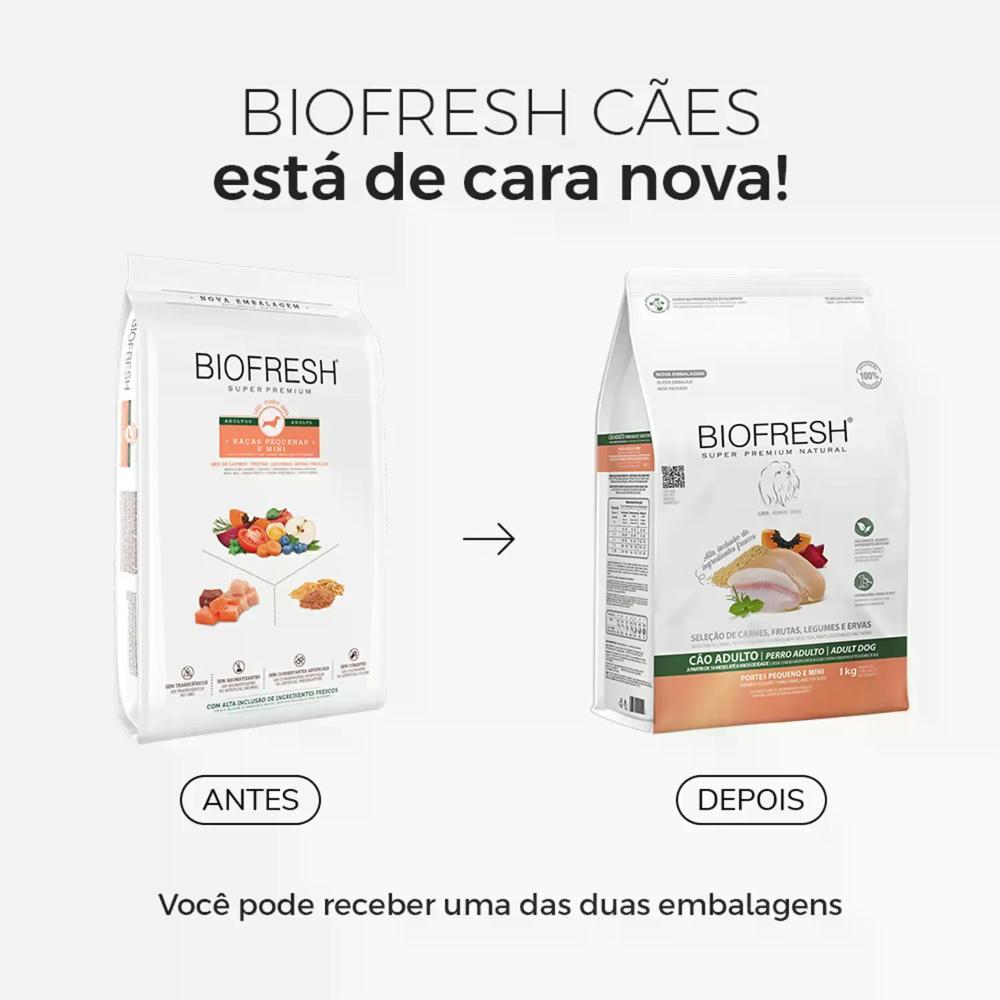 Ração Biofresh Cães Adultos Raças Pequenas e Minis - 5