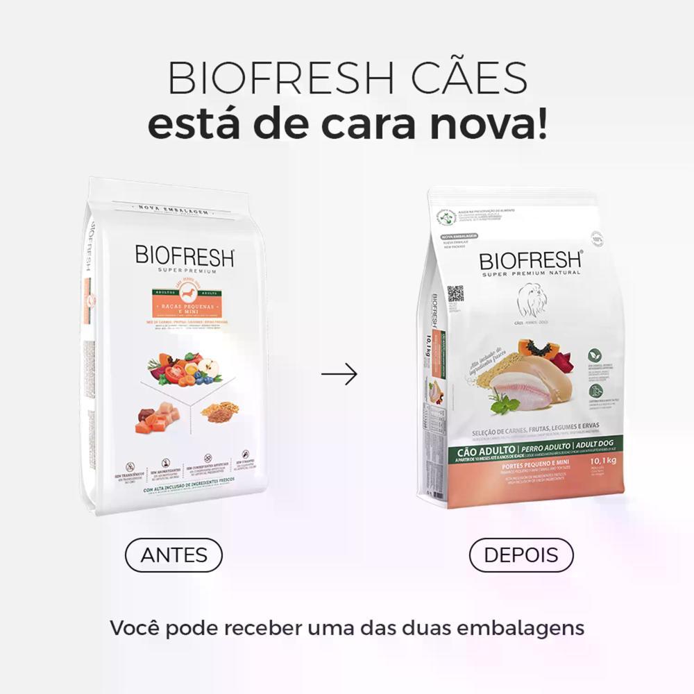 Ração Biofresh Cães Adultos Raças Pequenas e Minis - 6
