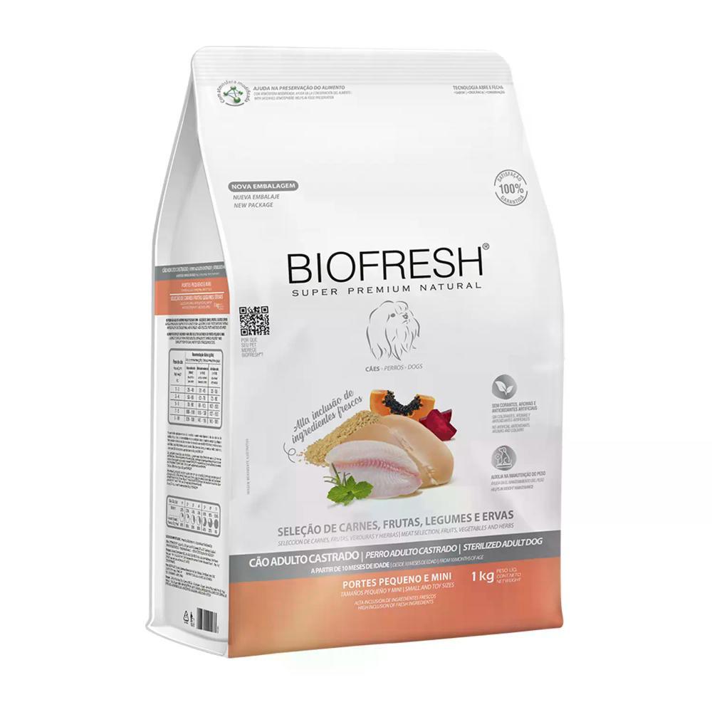 Ração Biofresh Cães Castrados Raças Pequenas e Minis - 9