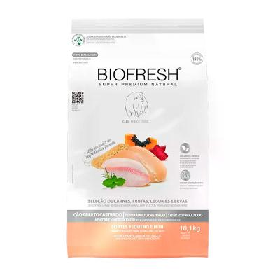 Ração Biofresh Cães Castrados Raças Pequenas e Minis