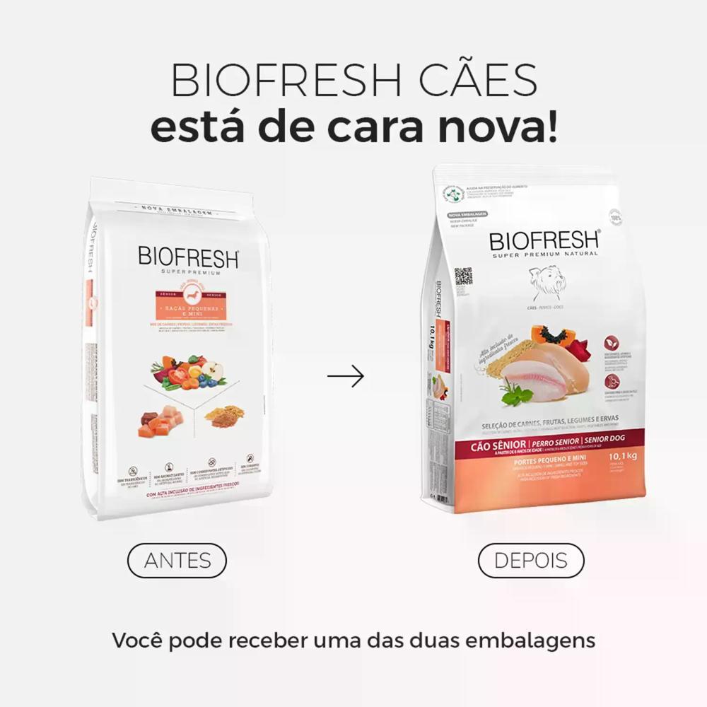 Ração Biofresh Cães Sênior Raças Pequenas e Minis - 4