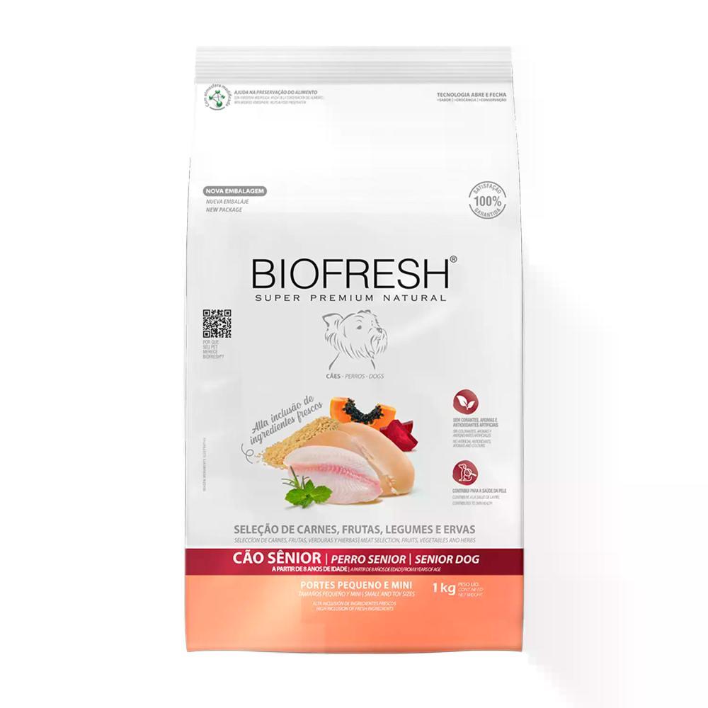 Ração Biofresh Cães Sênior Raças Pequenas e Minis - 1